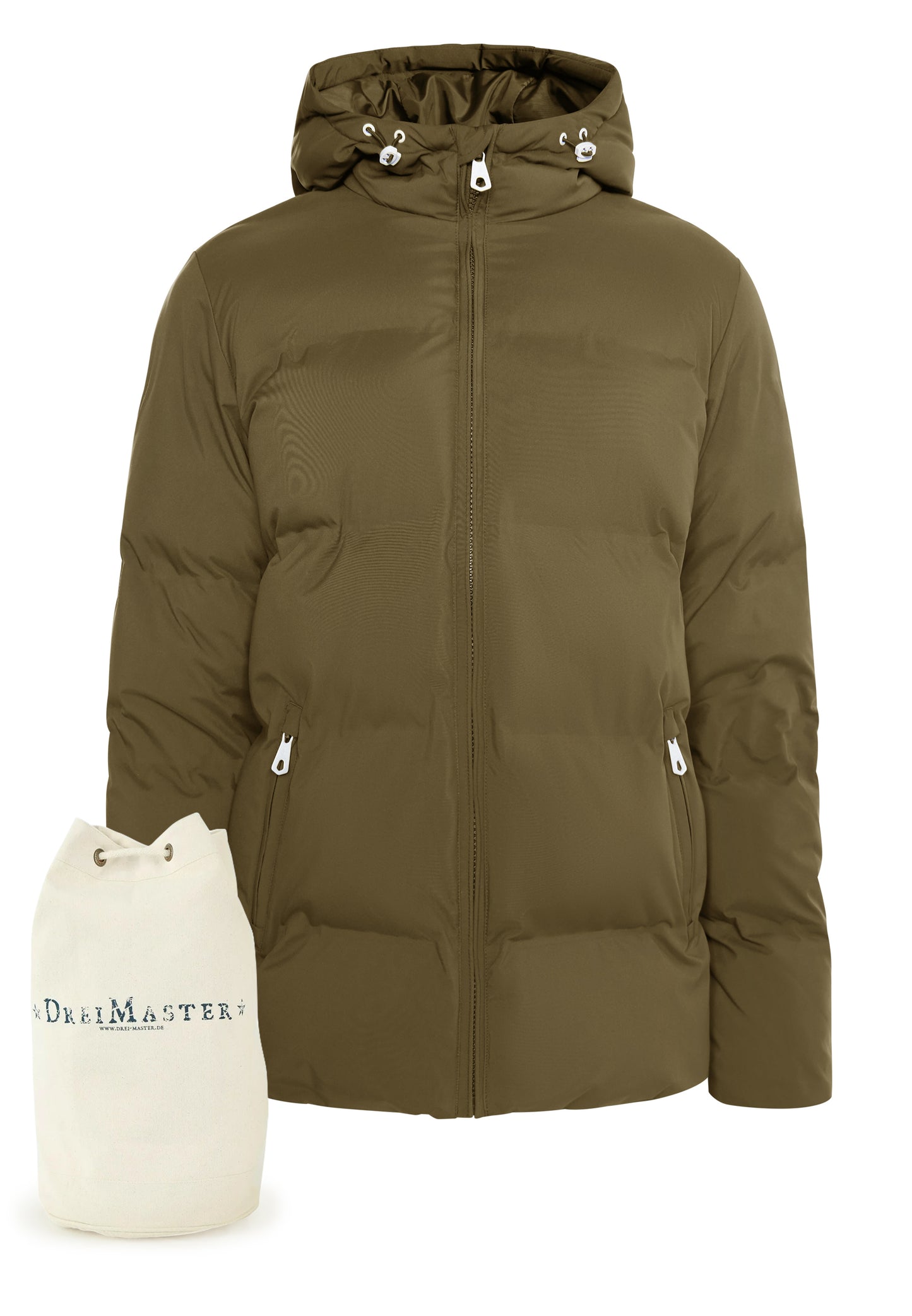 DreiMaster Maritim men's anorak + shopping bag set