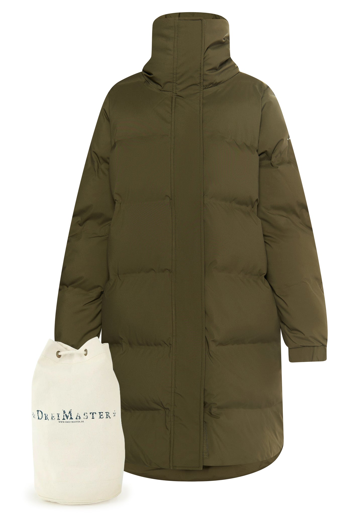 DreiMaster Maritim women's coat + shopping bag set