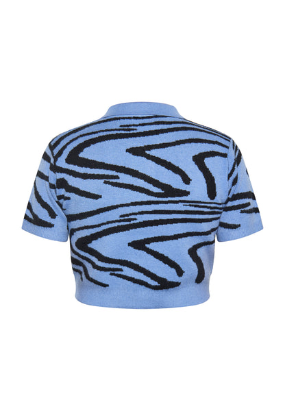 myMo ROCKS damska bluzka z kr�tkim r�kawem