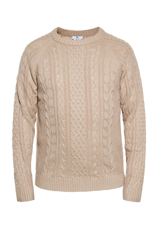 Mo men's knit sweater