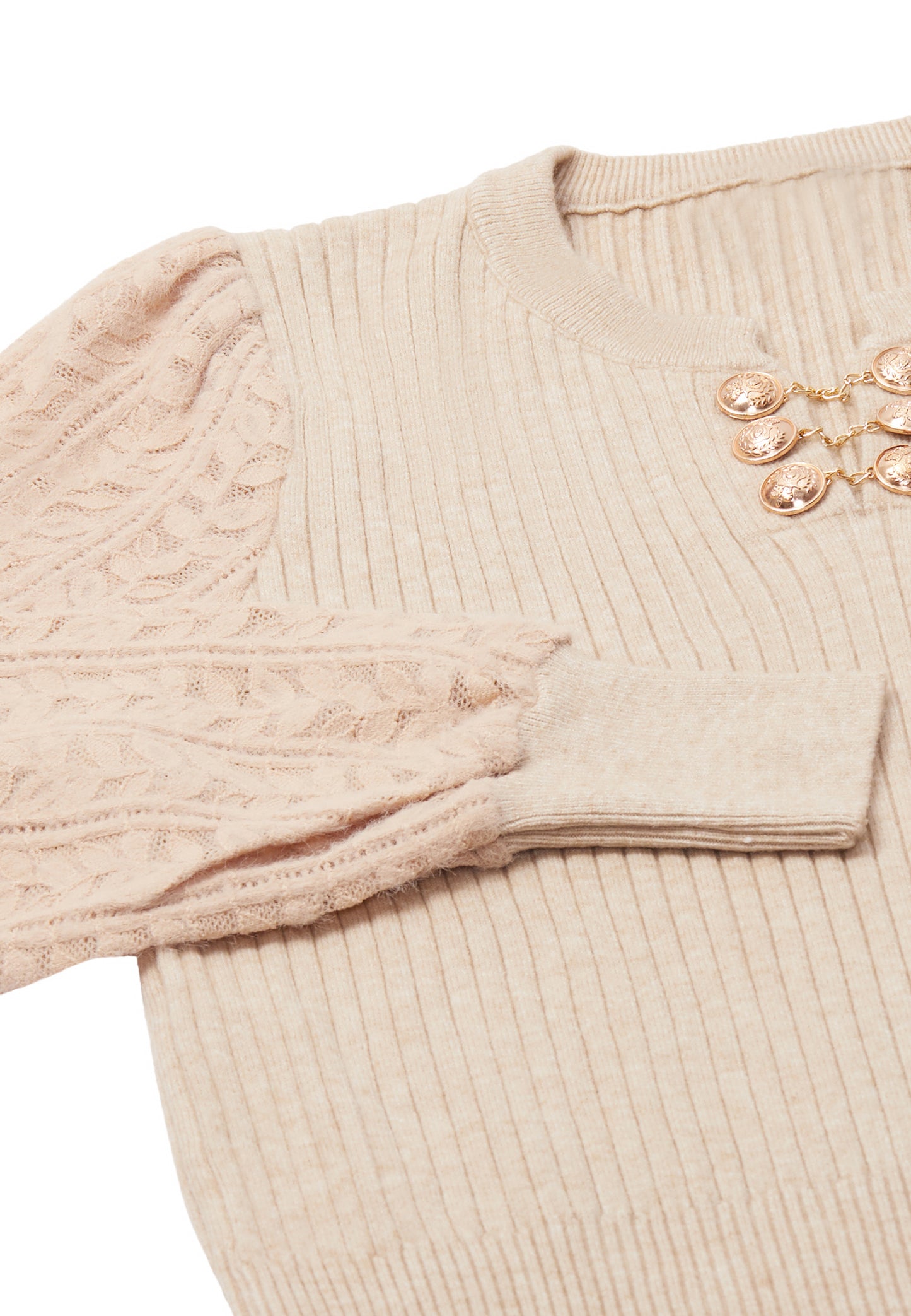 NAEMI damski sweter dzianinowy