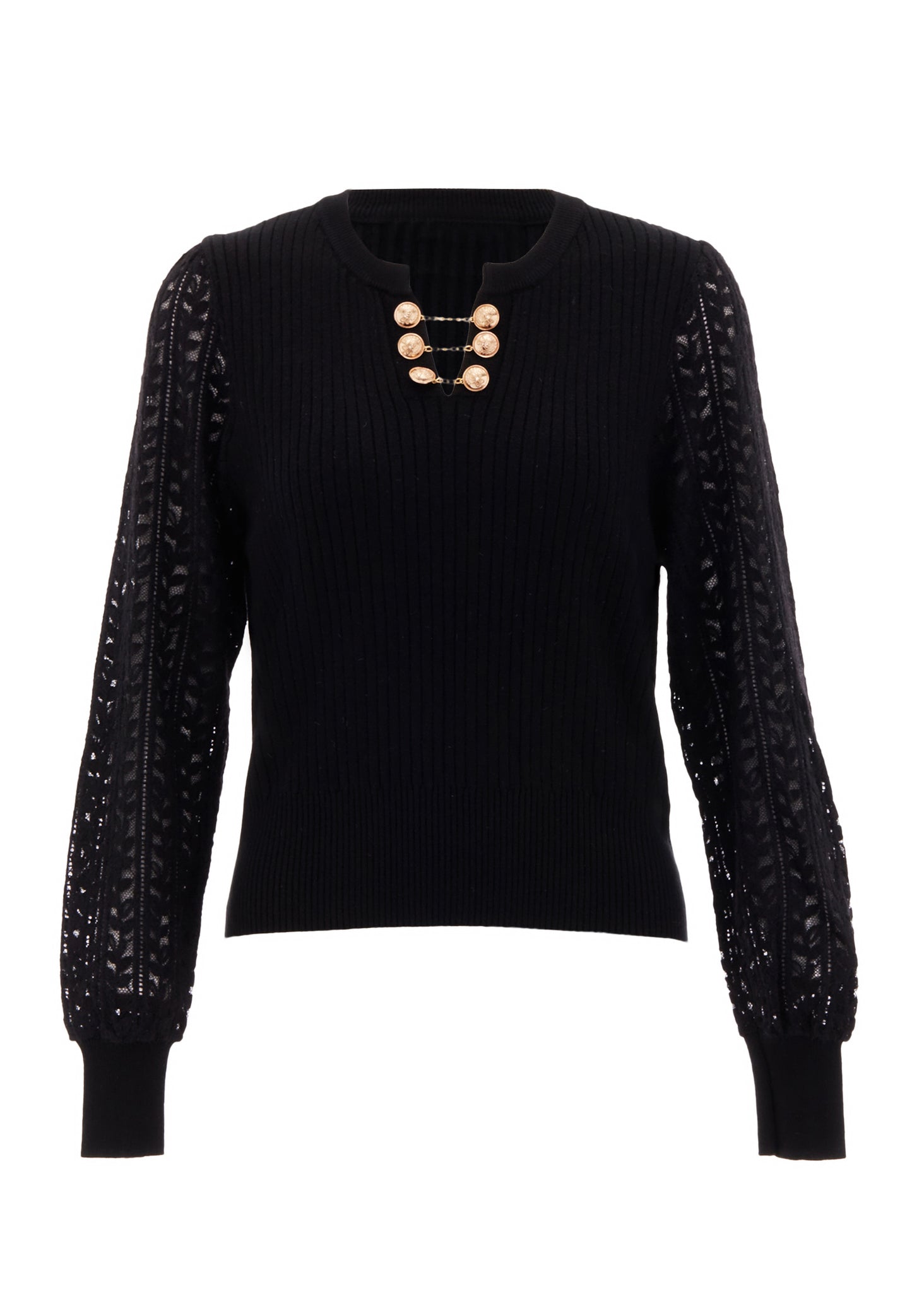 NAEMI damski sweter dzianinowy