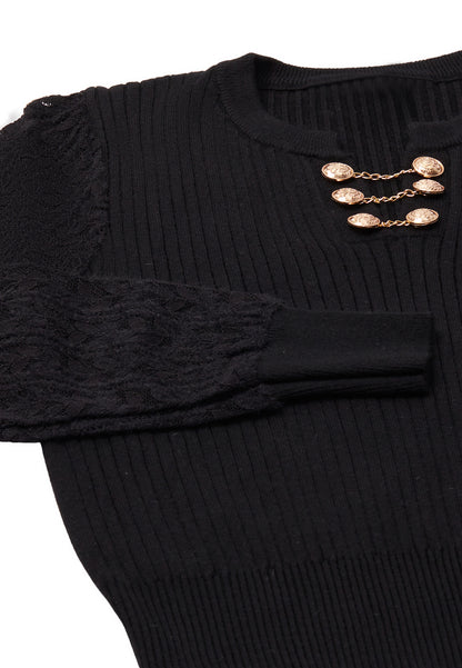 NAEMI damski sweter dzianinowy