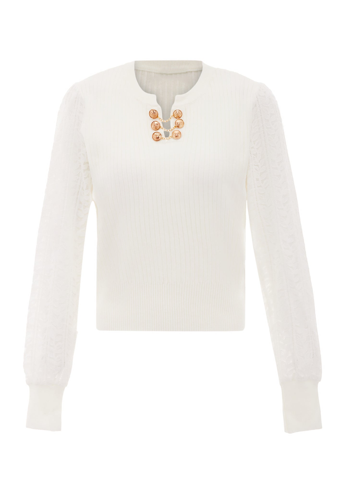NAEMI damski sweter dzianinowy