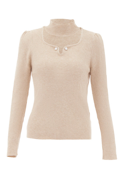 NAEMI damski sweter dzianinowy