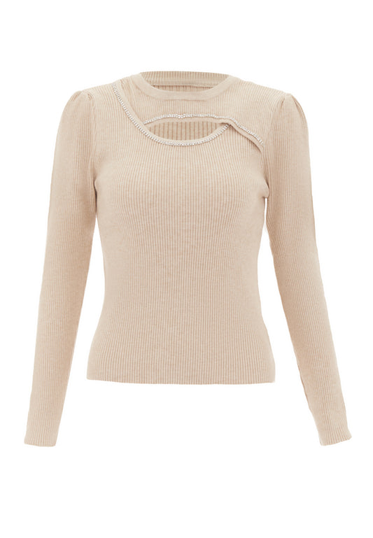 NAEMI damski sweter dzianinowy