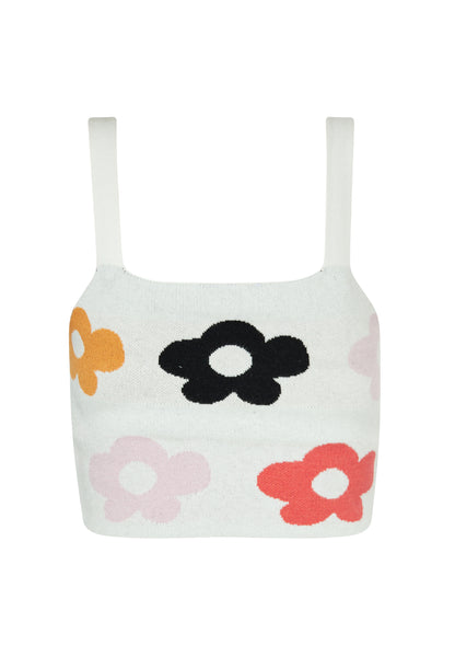 SWIRLY damski top krótki