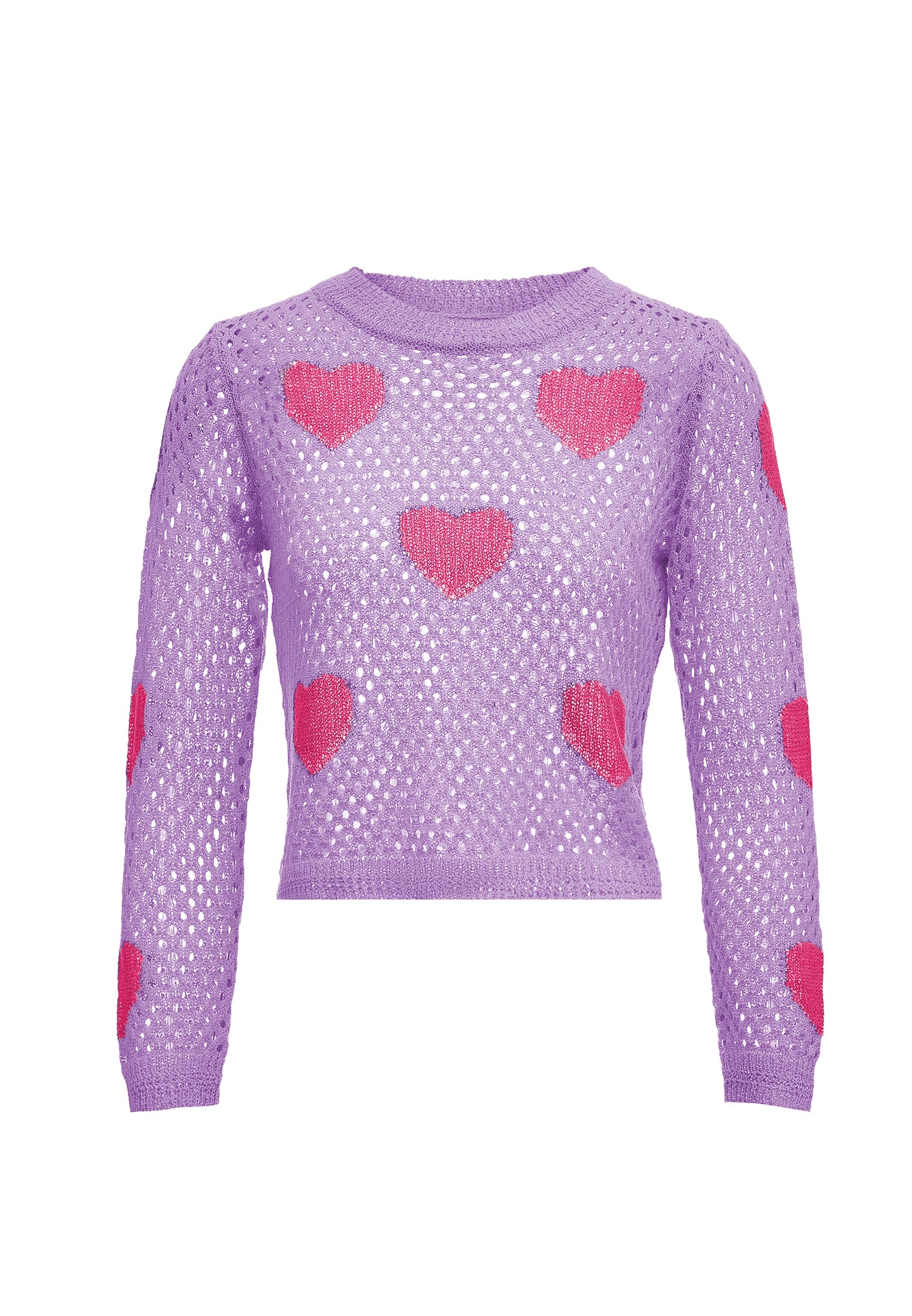 sweeties by leo women's knitted sweater