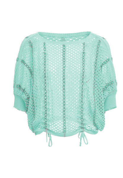 sweeties by leo women's knitted sweater