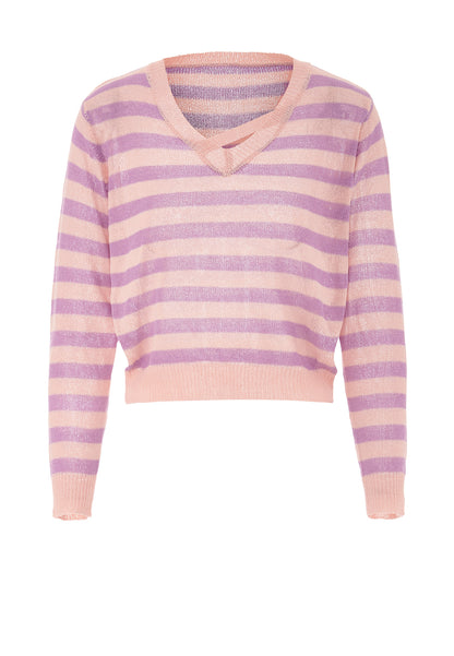 sweeties by leo women's knitted sweater