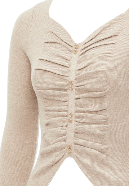 leo selection damski sweter z dzianiny