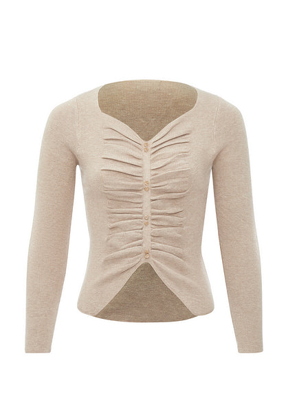 leo selection damski sweter z dzianiny