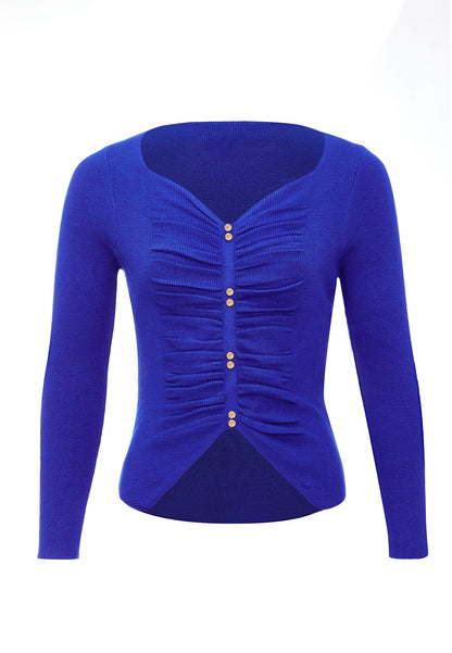 leo selection damski sweter z dzianiny
