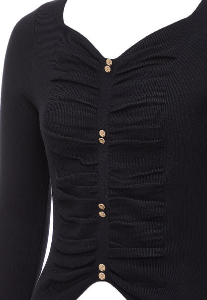 leo selection damski sweter z dzianiny