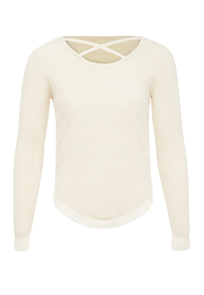 qisha women's knitted sweater