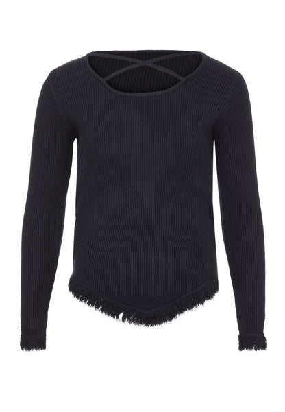 qisha women's knitted sweater