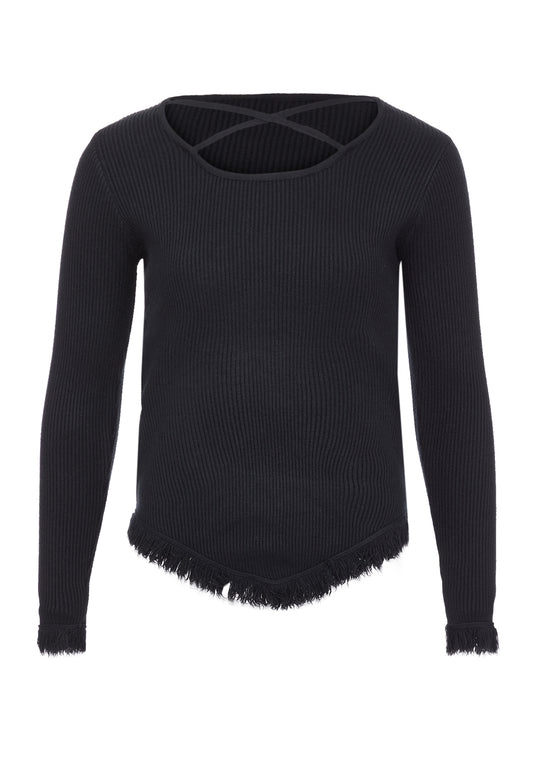qisha women's knitted sweater