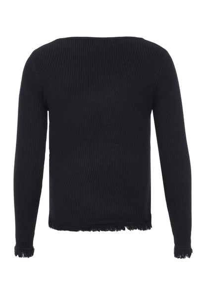 qisha women's knitted sweater