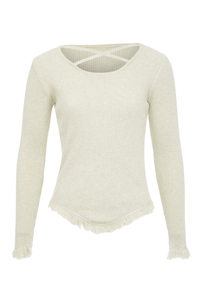 qisha women's knitted sweater