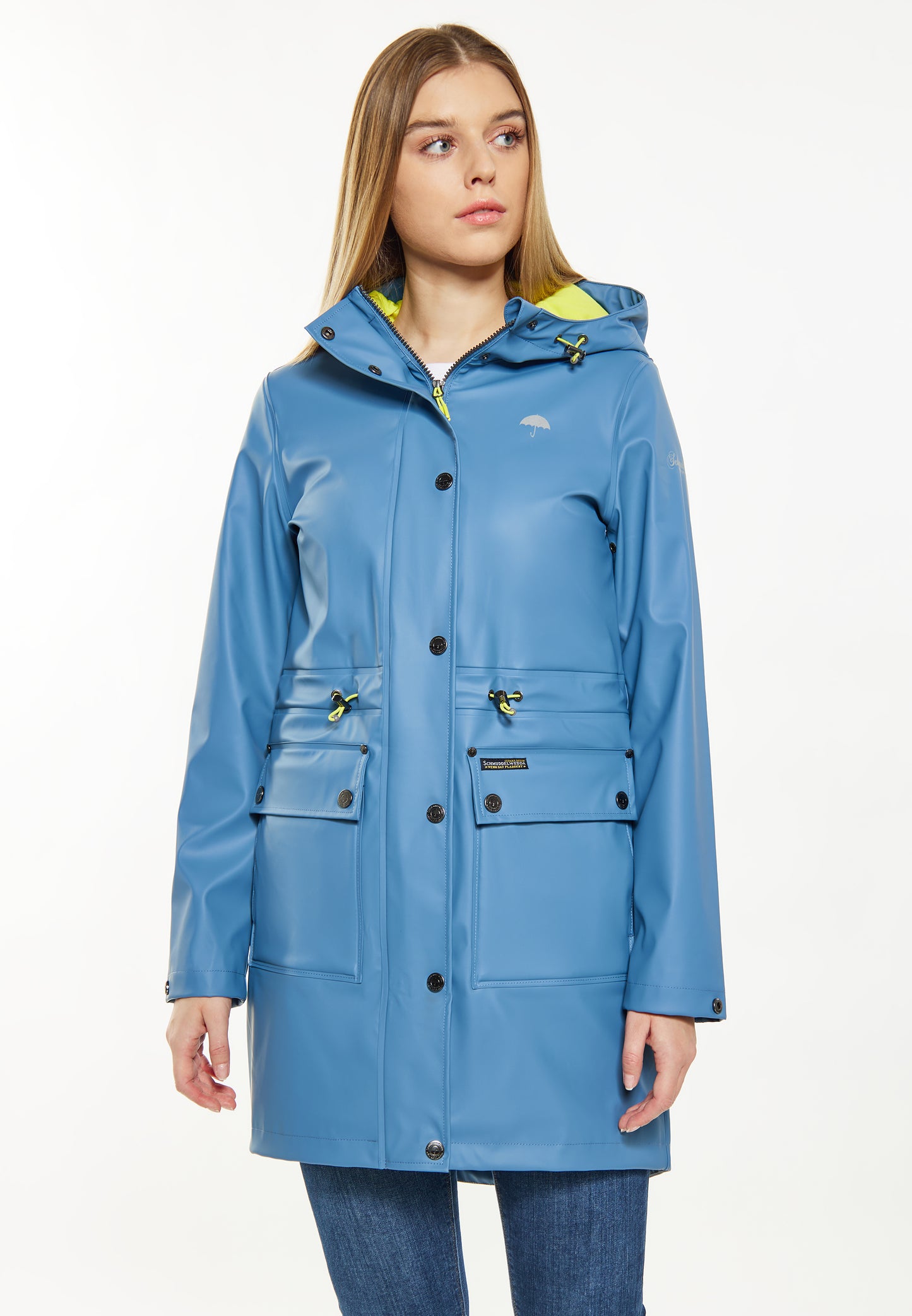Schmuddelwedda women's rain coat