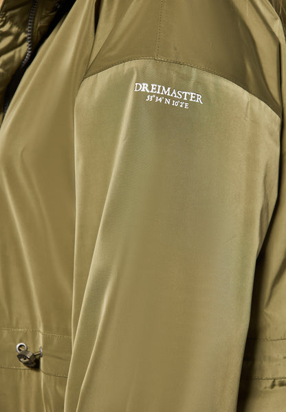 DreiMaster Maritim women's rain coat made from recycled materials
