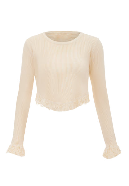 SWIRLY women's knitted sweater