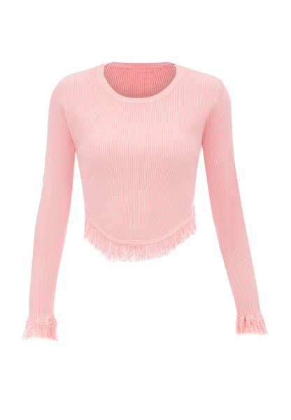 SWIRLY women's knitted sweater