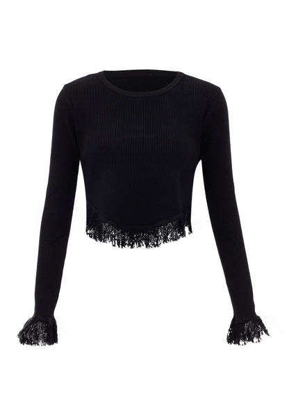 SWIRLY women's knitted sweater