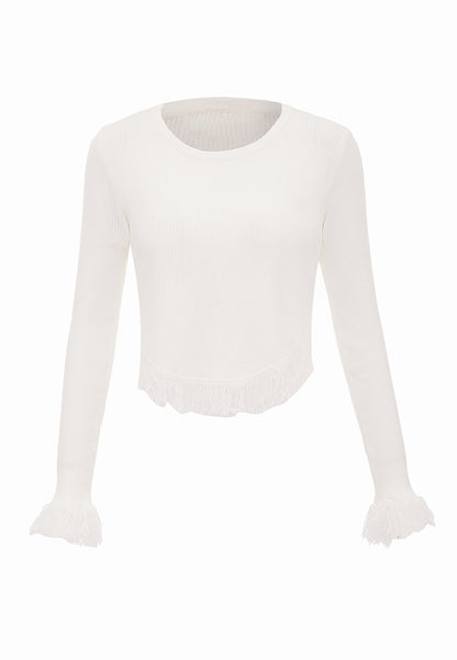 SWIRLY women's knitted sweater