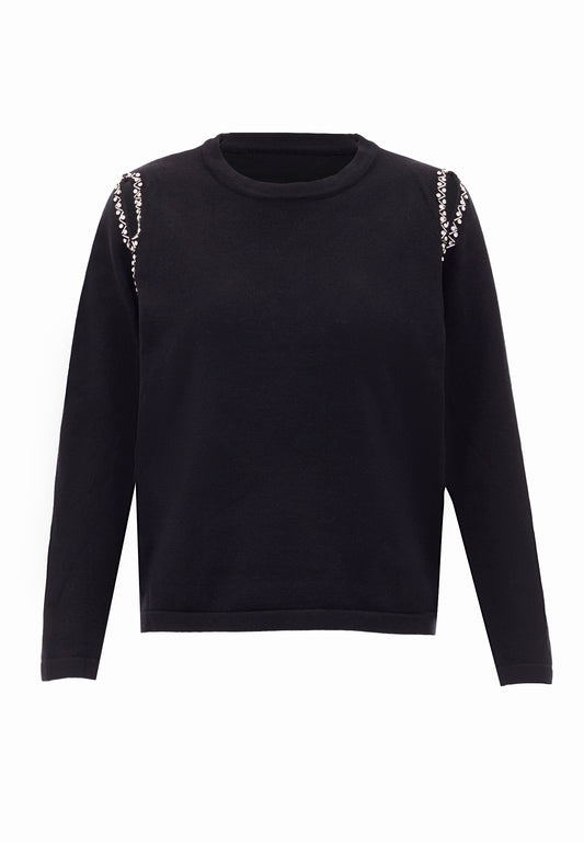 carato women's knitted sweater