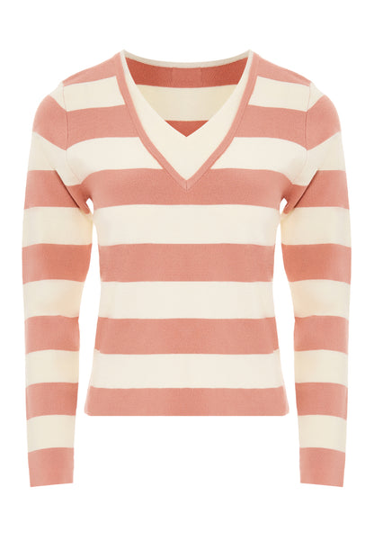 bridgeport damski sweter z dzianiny