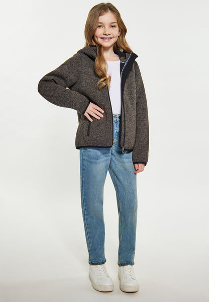 Schmuddelwedda girl's knitted fleece blouson