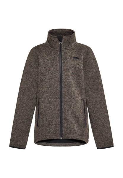 Schmuddelwedda girl's knitted fleece jacket