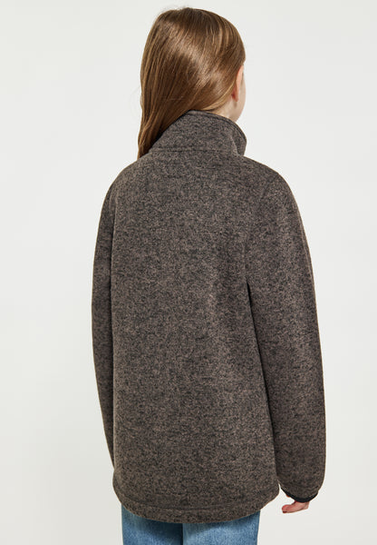 Schmuddelwedda girl's knitted fleece jacket