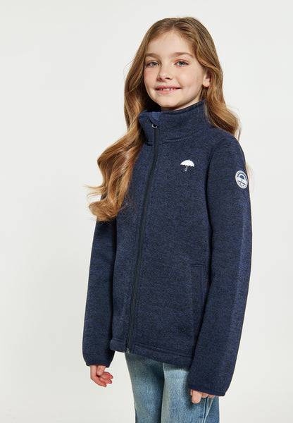 Schmuddelwedda girl's knitted fleece jacket