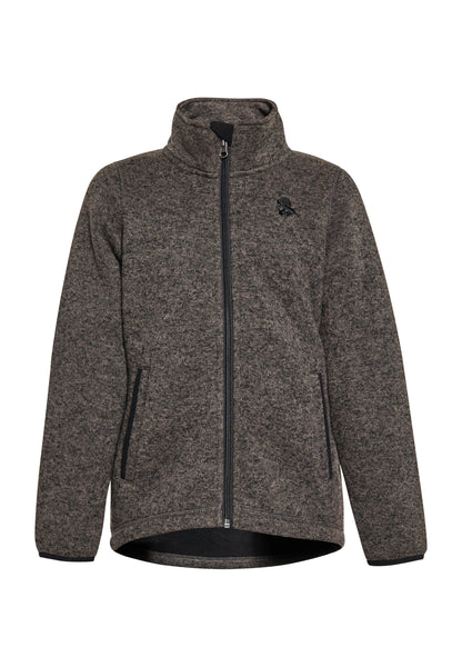 Schmuddelwedda girl's knitted fleece jacket