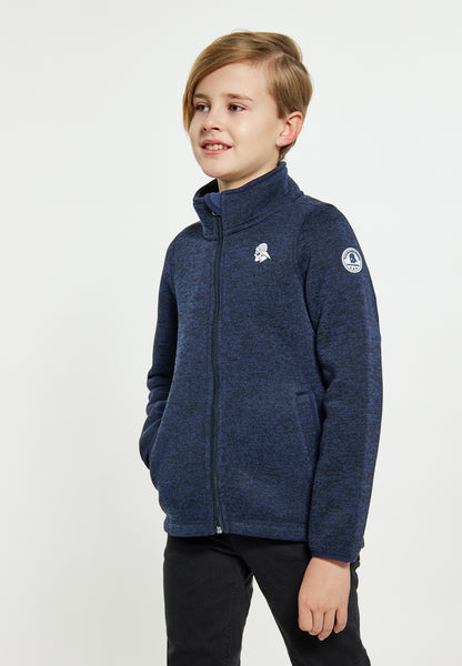 Schmuddelwedda girl's knitted fleece jacket