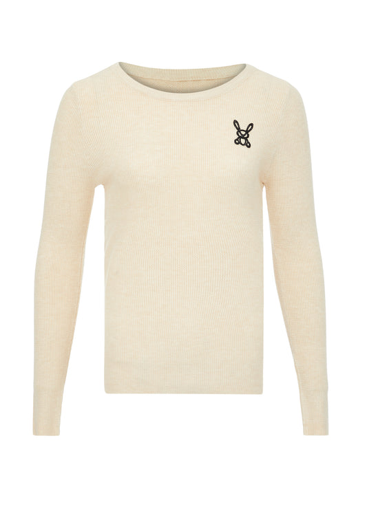 sweeties by leo women's knitted sweater