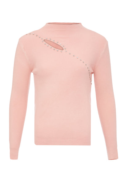bling bling by leo women's knitted sweater