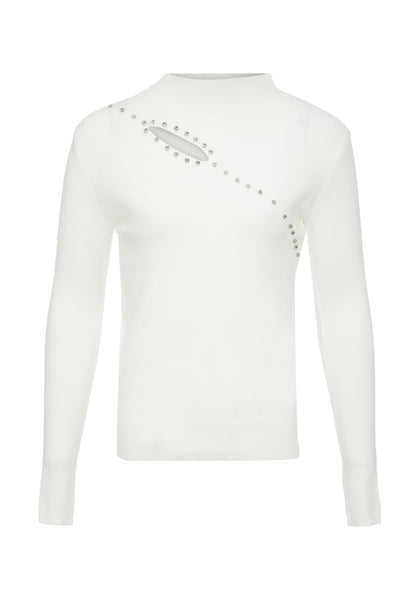 bling bling by leo women's knitted sweater