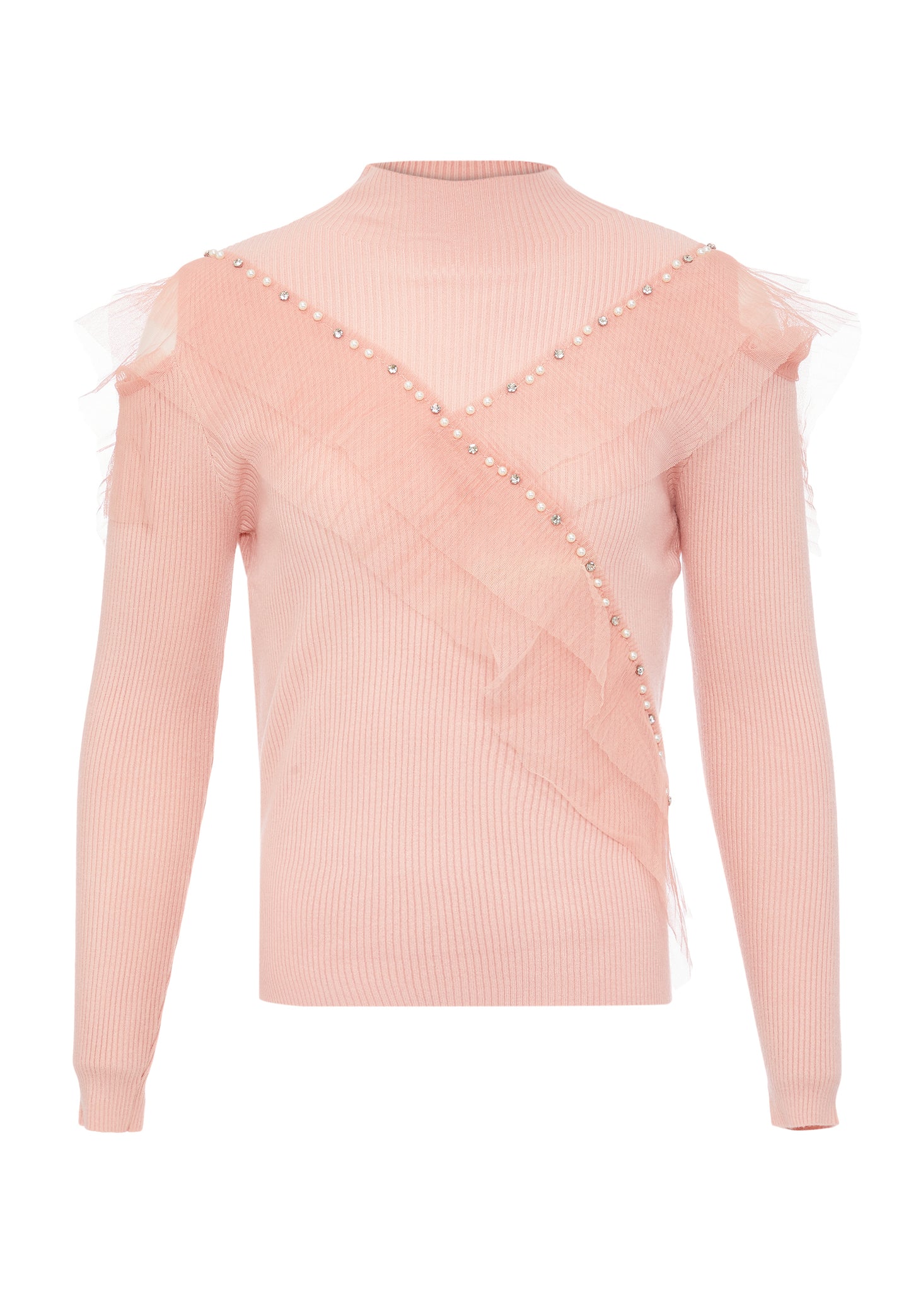 bling bling by leo women's knitted sweater