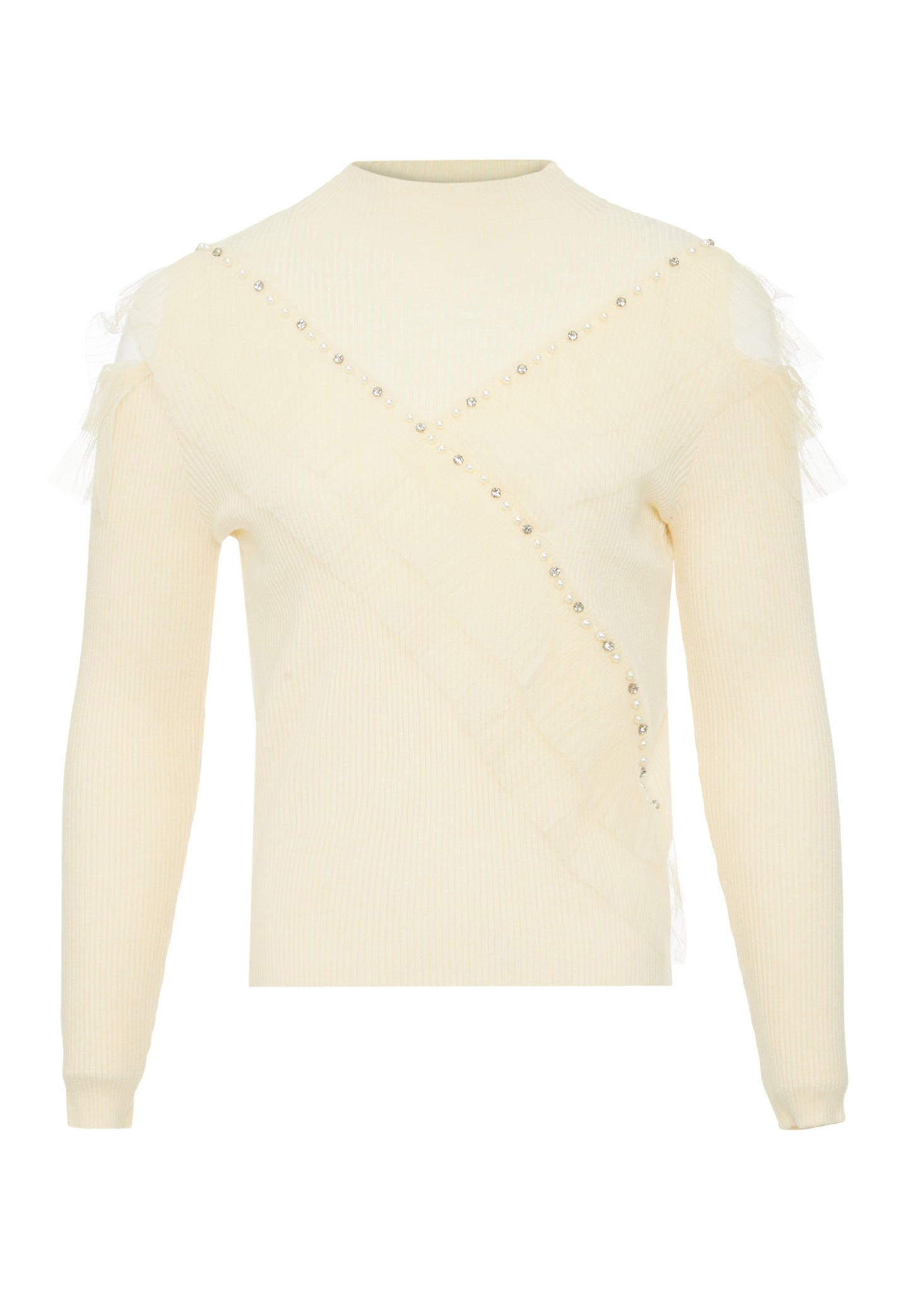 bling bling by leo women's knitted sweater