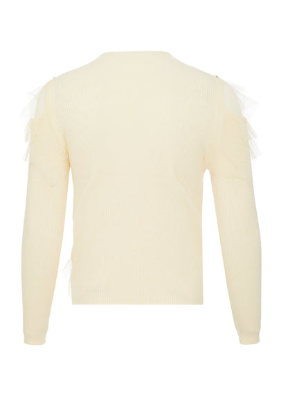 bling bling by leo women's knitted sweater