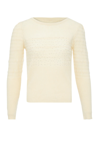 bling bling by leo women's knitted sweater