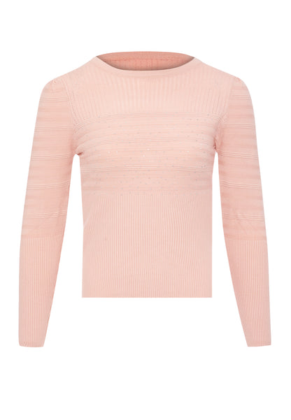 bling bling by leo women's knitted sweater