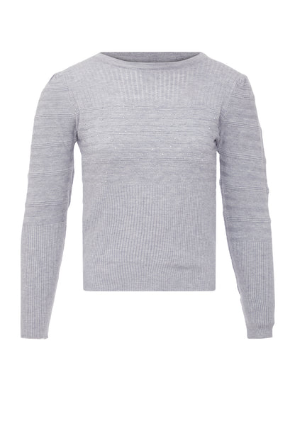 bling bling by leo women's knitted sweater