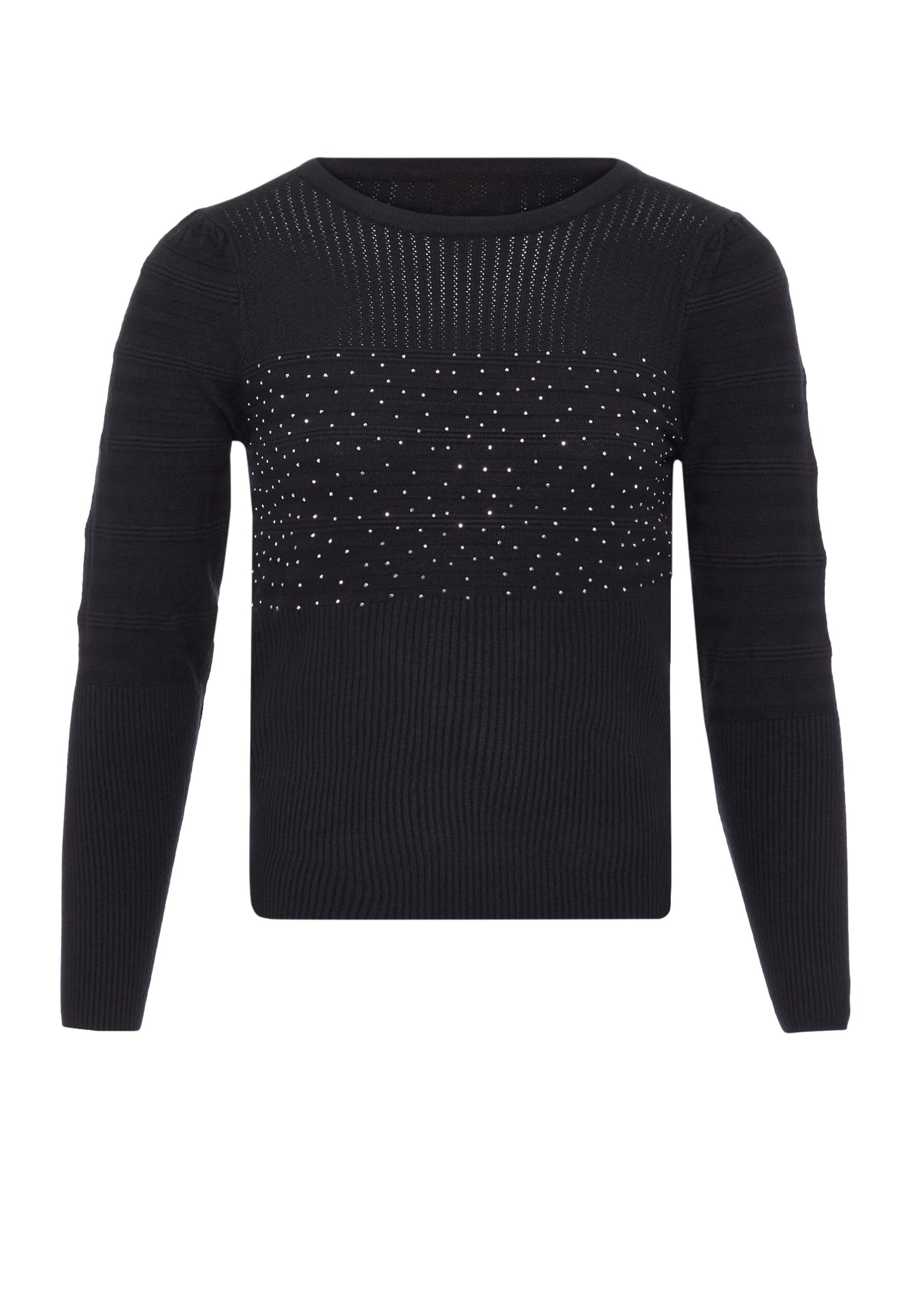 bling bling by leo women's knitted sweater