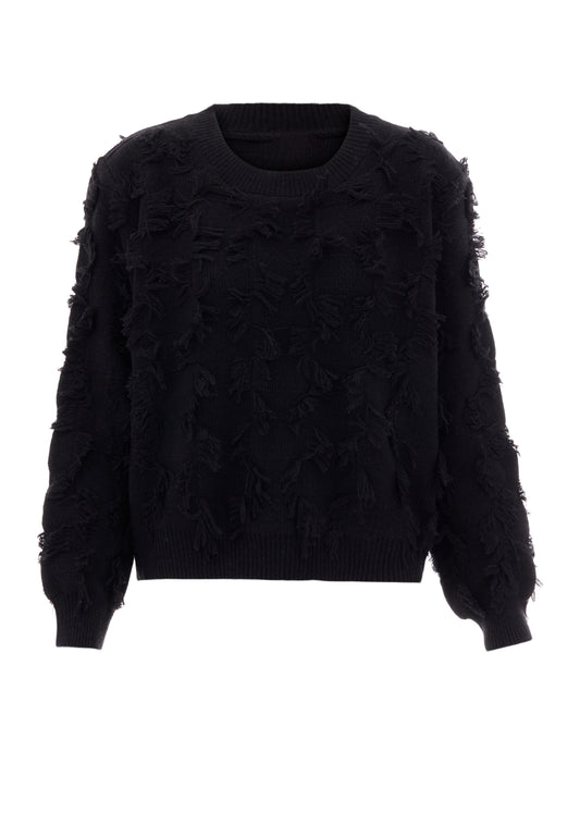 SWIRLY women's knitted sweater