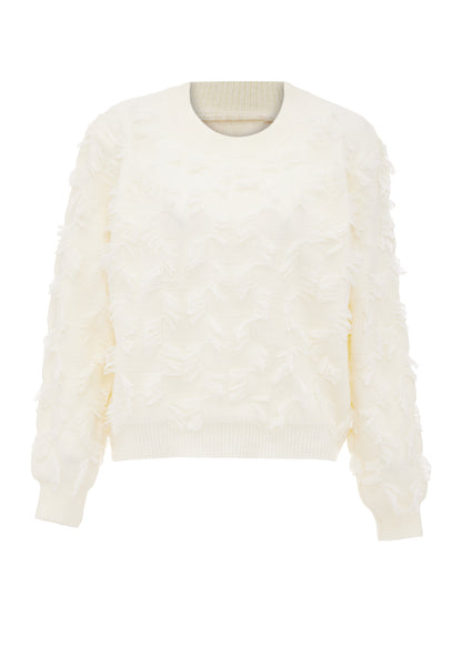 SWIRLY women's knitted sweater
