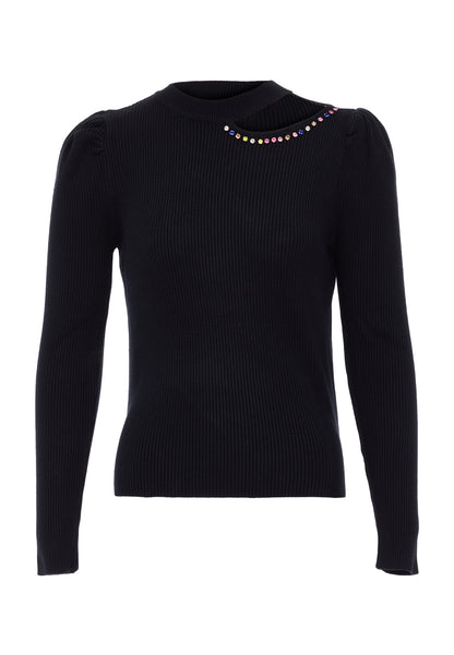 SWIRLY women's knitted sweater